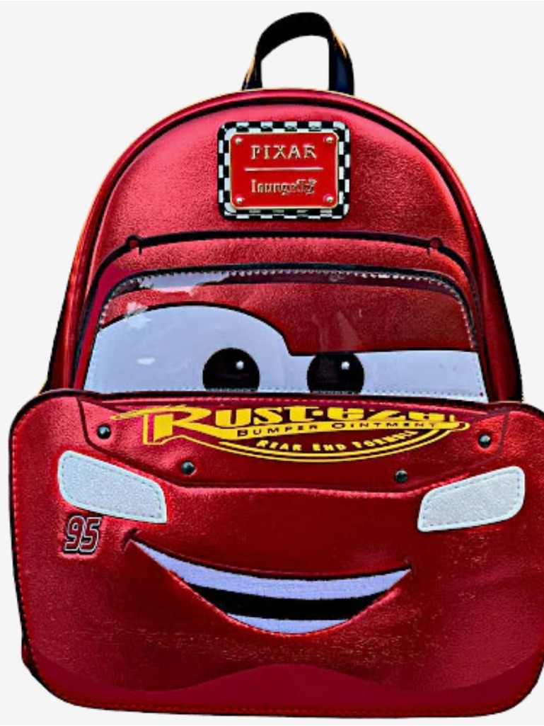 Loungefly And Pixar Metallic Red Lightning Mcqueen